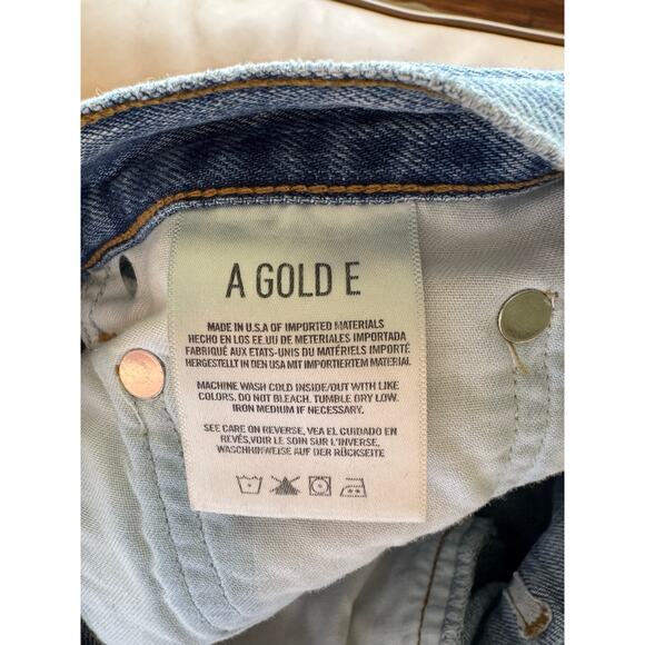 Agolde | Riley Hi Rise Double Pocket Straight Crop in Pressure / size 26 - Picture 10 of 11